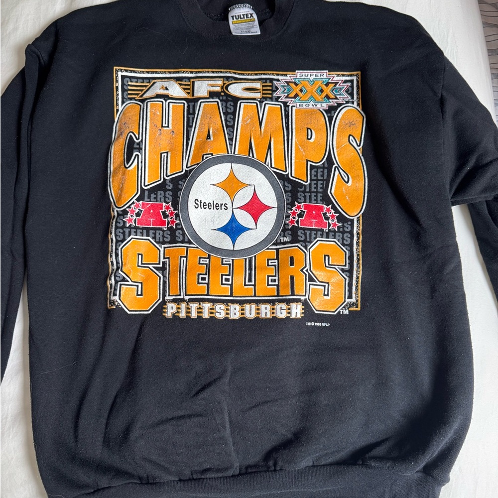 Vintage AFC Champs Pittsburgh Steelers Sweatshirt